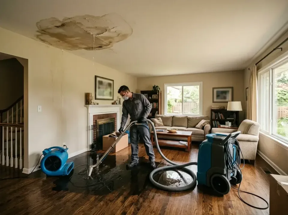 attic-pipe-burst-ceiling-drip-008 — frequently asked questions, Water Damage Restoration & Carpet Care in Lewistown, MT